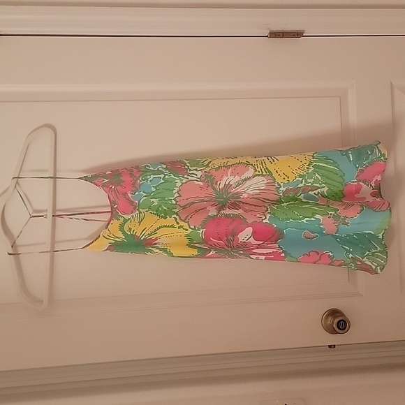 Lilly Pulitzer Dresses & Skirts - Lilly Pulitzer, Size XXS Maisy Silk Slip Dress Big Flirt Racerback Sleeveless